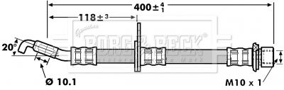 BORG & BECK Jarruletku BBH7255